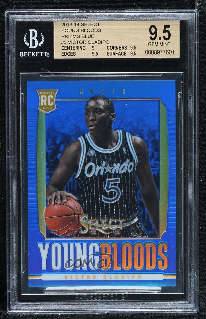 2013 Panini Select Young Bloods Blue Prizm /49 Victor Oladipo BGS 9.5 Rookie RC