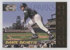 1996 Pinnacle Summit Ballparks Promo /8000 Dante Bichette #3 0q3