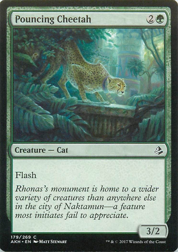 Pouncing Cheetah - C179/269 - MTG - Amonkhet (AKH)