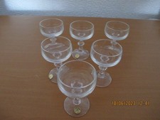 6 szampanów firmy Zwiesel, używanych