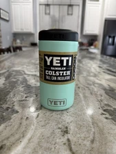 🌊YETI Sea Foam 16oz Tall Can Colster 🌊 Brand New With Tags! Discontinued!