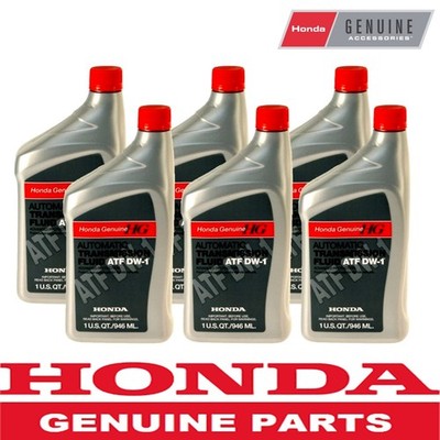 6Qts GENUINE HONDA Automatic Transmission oil Fluid ATF DW1 for Acura / Sterling
