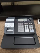 Casio SE G1 Electronic Cash Register + Till Roll + Full Set Key + Manual I 788