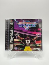 NFL Blitz PS1, 1997  CIB w/ Reg Card VGC Black Label Tested FREE SHIPPING 