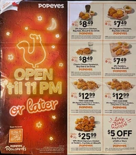 POPEYES CHICKEN COUPON EXP 3/22/2026