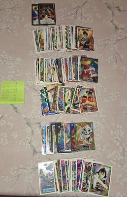 Lego Ninjago Trading Cards Sammlung Serie 3 4 5 6 7 8, 157 Karten + 1 XXL Karte
