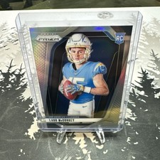 🔥2024 Panini Prizm - Rookie Variations Ladd McConkey #24 Silver Prizm RC🔥