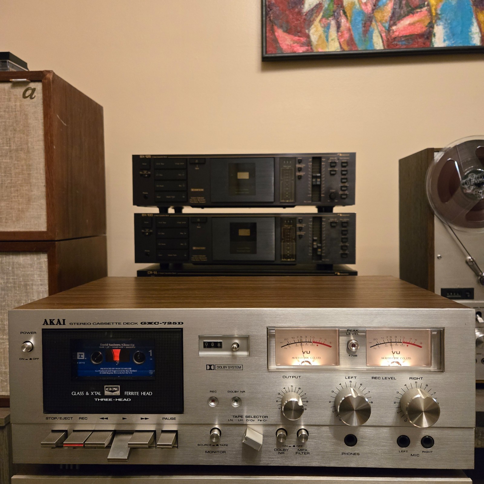 Akai GXC-735D vintage audio equipment - eBay listing photo 2