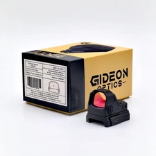 Gideon Optics Judge Red /Green Dot Sight RMSc Cut 3 MOA 1x21mm w/Picatinny Mount