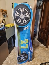 LETTO A FORMA DI MACCHINA 160x80 xm IN LEGNO CON DOGHE INCLUSE MATERASSO OMAGGIO