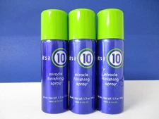 IT'S A 10 MIRACLE FINISHING HAIR SPRAY 1.7 OZ (Lot of 3) dented