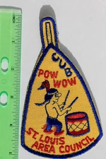 CUB POW WOW ST. LOUIS AREA COUNCIL Boy Scout patch