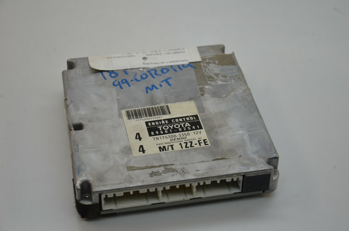 99 COROLLA 89661-02541 COMPUTER BRAIN ENGINE CONTROL ECU ECM 99 COROLLA 89661-02541 COMPUTER BRAIN ENGINE CONTROL ECU ECM