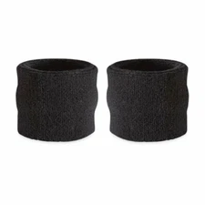 Suddora Kids Wristbands Pair - Athletic Cotton Terrycloth Wrist Sweatbands
