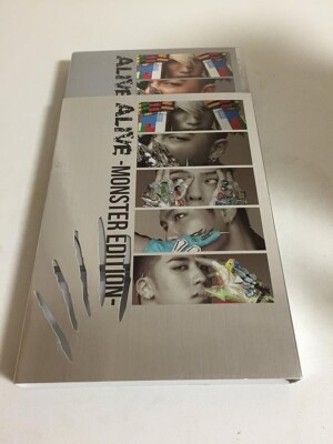 BIG BANG ALIVE MONSTER EDITION  CD + DVD + BOOKLET Jp