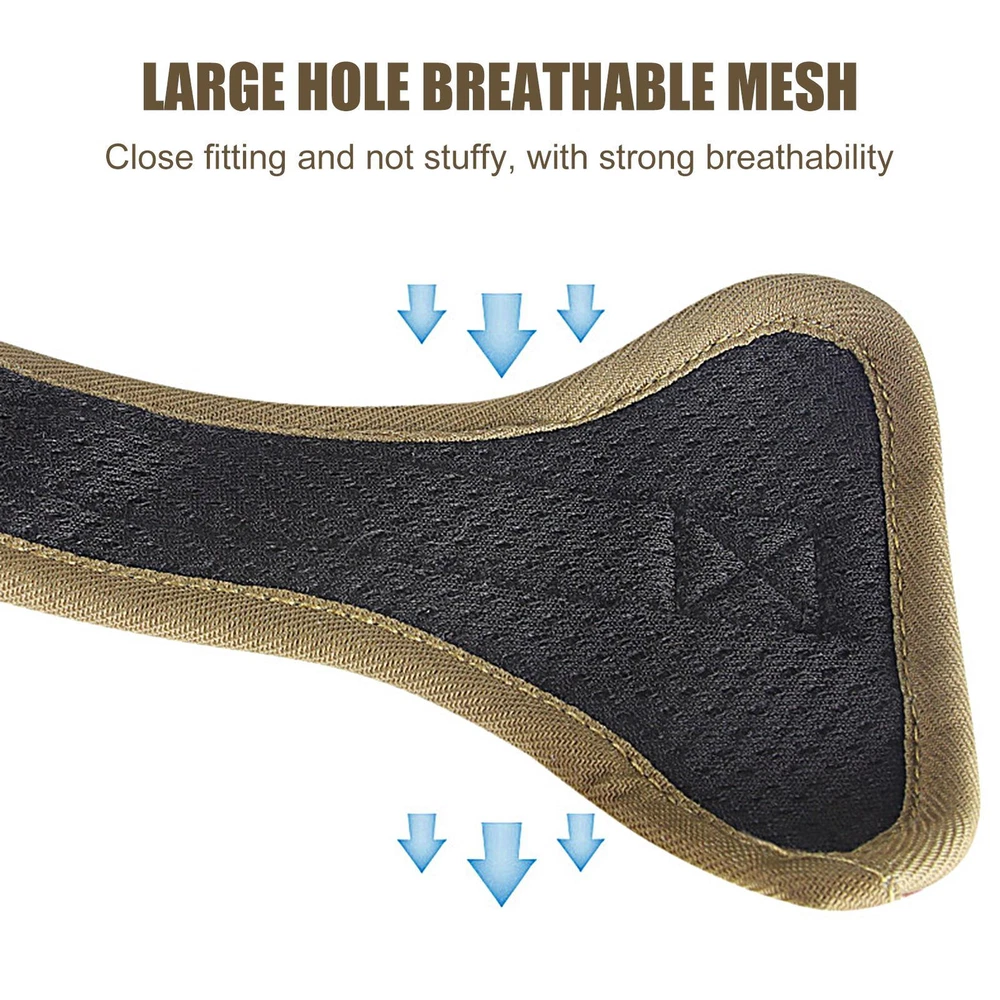Dog Harness Soft Dog Chest Plate Harness Reusable Chest Back Assist Dog Carriers