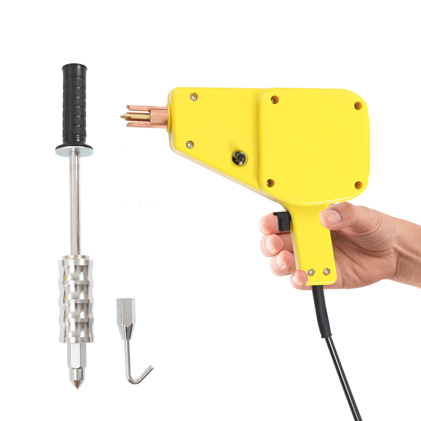 Auto Body Dent Repair Kit 800VA Electric Stud Welder Gun w/ Puller