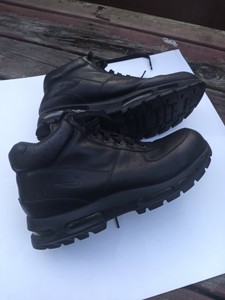 air max couro preto