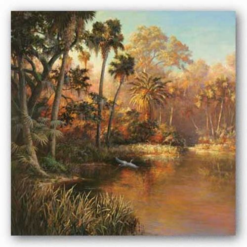 Stampa artistica paesaggio Myakka Sunset Malarz 27x27 - Foto 1 di 1