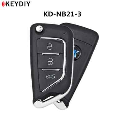5pcs KEYDIY NB21-3 Car Remote Key 3/4 Buttons Keys for KD900/KD-X2 NB Series