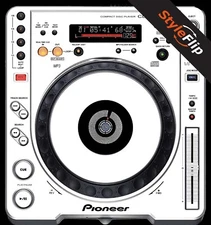 Pioneer CDJ-800 MK2 | White | Protective Decal | StyleFlip Skins