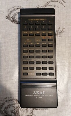 AKAI RC-S88 Fernbedienung Original Vintage schwarz