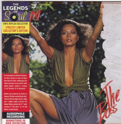The Boss by Diana Ross (CD Mini LP 2013 Card Sleeve Culture Factory