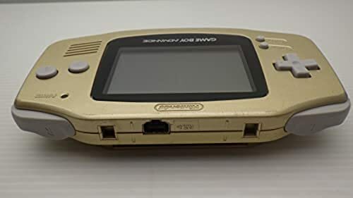 Nintendo Game Boy Advance GBA Gold Handheld Console Japan "Excellent"
