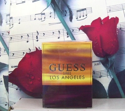Guess 1981 Los Angeles Men EDT Spray 3.4 FL. OZ. Sealed Box.