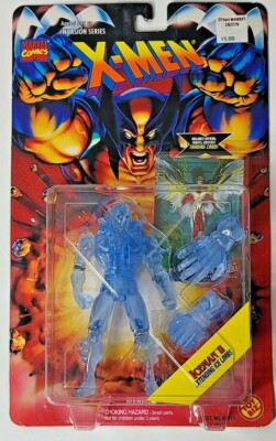 X-Men Invasion Iceman II Bobby Drake Extending Ice Limbs ToyBiz Marvel (MOC)