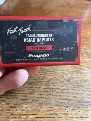 Snap On Tools Fast Track Asian Imports Troubleshooter  Cartridge OBDII