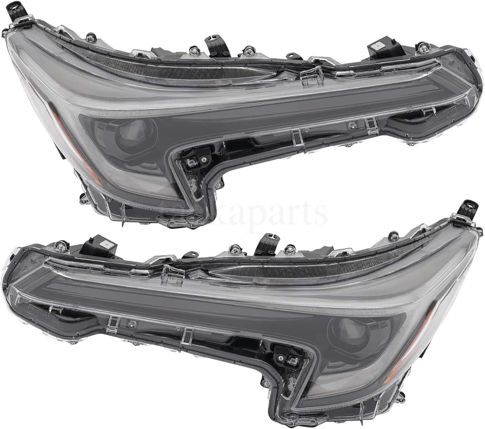 Conjunto de faros LED LH RH para Toyota Corolla SE/XLE/XSE 2023 2024 Foto 3 de 4