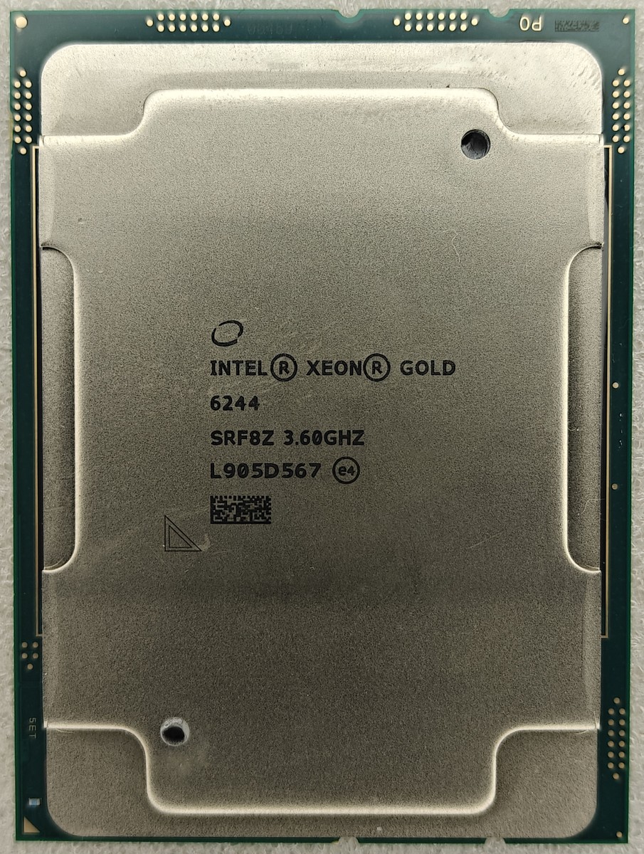Intel Xeon Gold 6244 8-Core LGA 3647 CPU