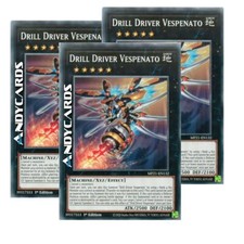 3x DRILL DRIVER VESPENATO (Vespenato Bohrschrauber) Common MP21 EN132 • 1Ed