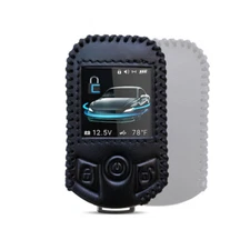 Leather Case for Compustar PRO T13 remote Compustar RFX-P2WT13-SF leather case