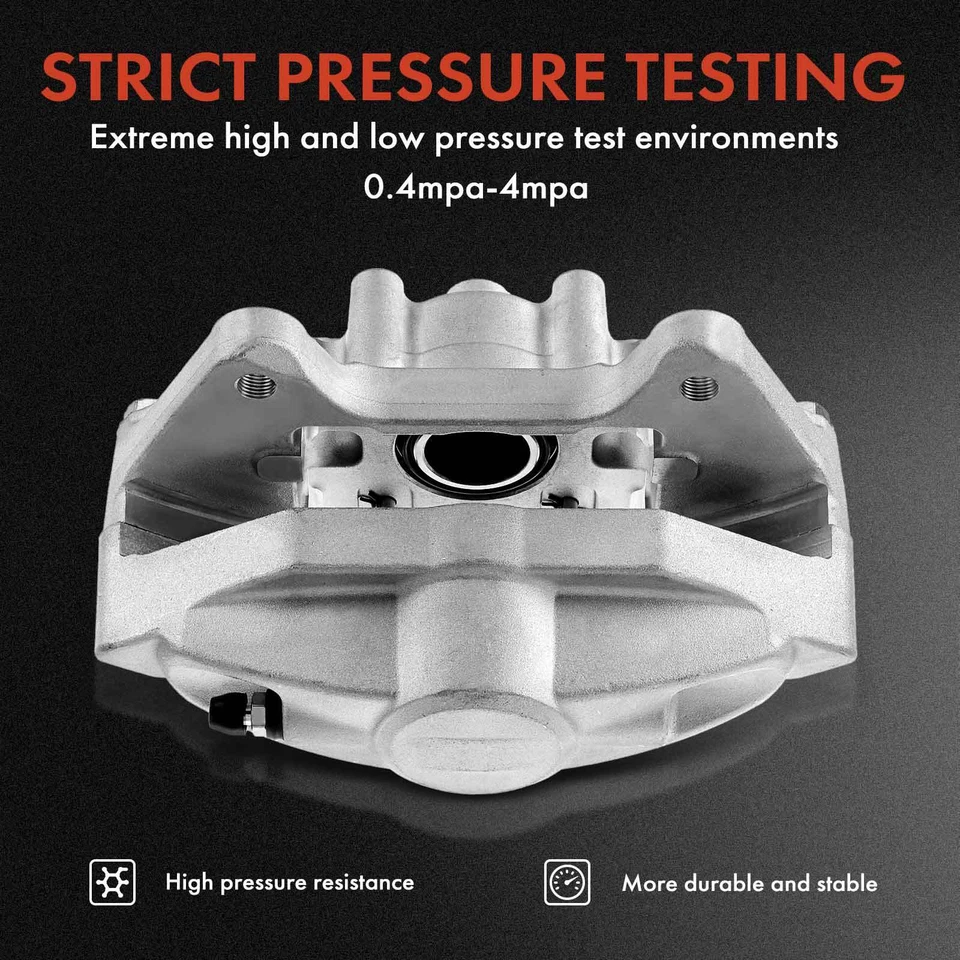 Pinza de freno de disco delantera 2 piezas con soporte para Toyota Previa 1991-1997 L4 2,4 L Foto 4 de 4