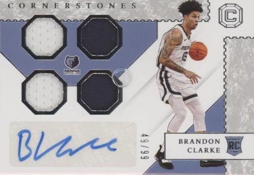 2019-20 Panini Chronicles Prestige Rookie RC #58 Brandon Clarke