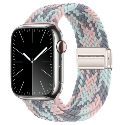 Magnet Nylon Armband für Apple Watch Ultra 2 49mm & Serie 1-9,Ersatzband 38-45mm - Bild 51 von 101