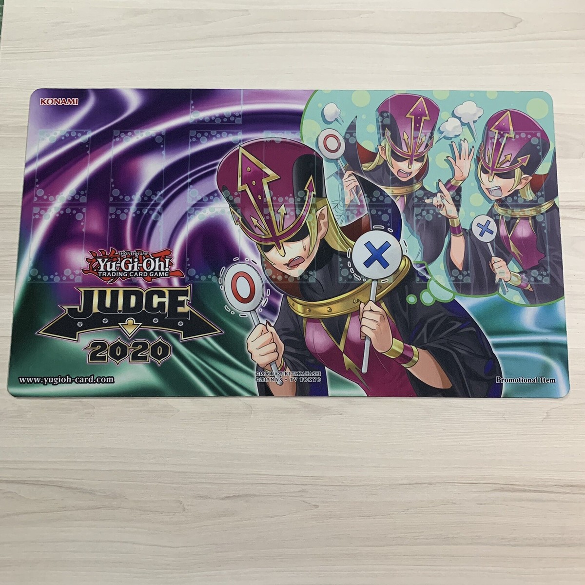 Judge Yu-gi-oh ! Playmat Ms. Judge 2020 - Konami Reward | eBay