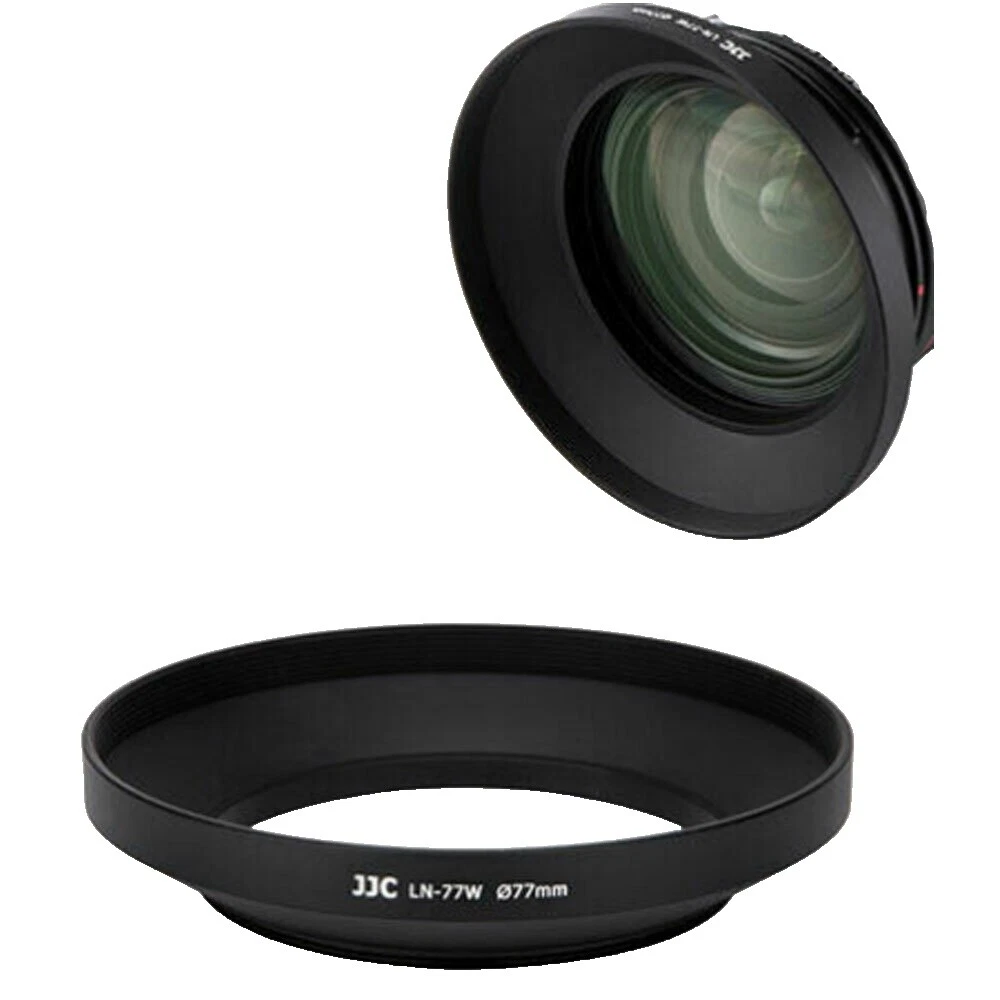 Parasoles JJC cámara 67 mm se ajusta al frente del objetivo
