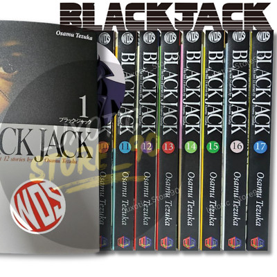 Black Jack Manga Half/Full Set Volume 1-17 By Osamu Tezuka English Version -DHL