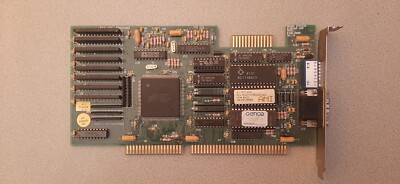 Genoa Super VGA 8800 Grafikkarte ISA S3 86C911 Komplettset für Sammler
