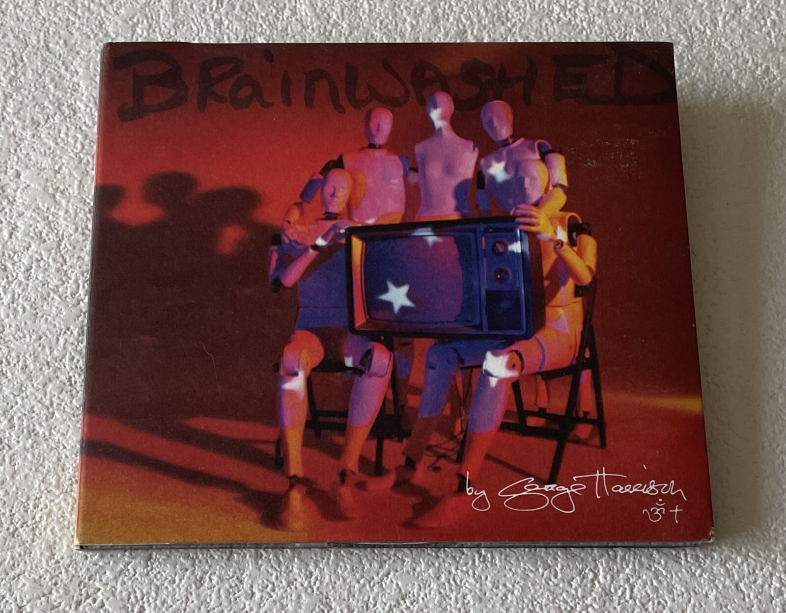 GEORGE HARRISON ~ BRAINWASHED ~ 2002 UK 12-TRACK CD ALBUM [DIGIPAK]