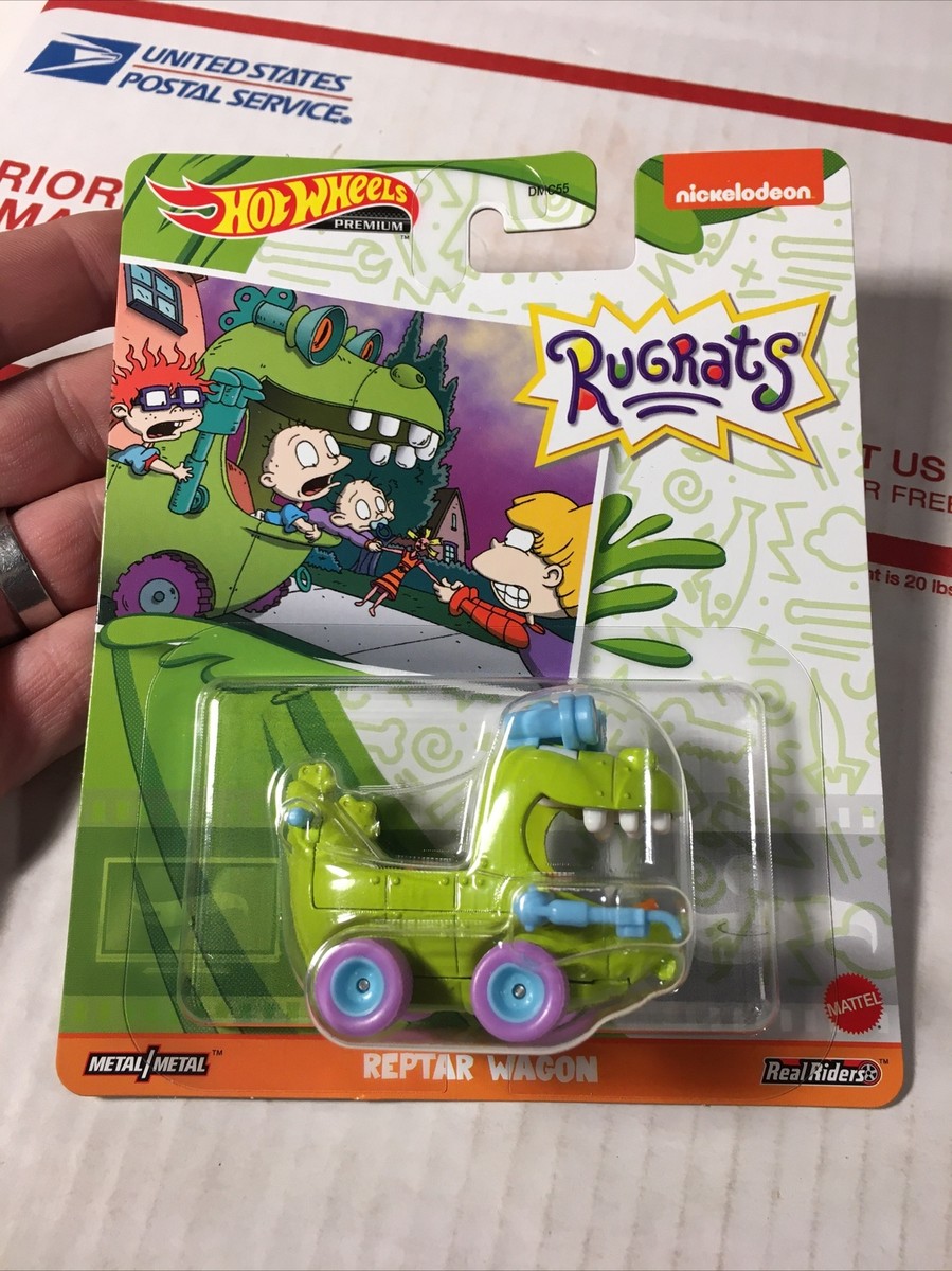 Hot Wheels Premium NICKELODEON RUGRATS - REPTAR WAGON W/Real