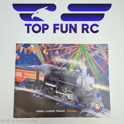 Lionel Classic Trains 2001, Vol. 1 Catalog