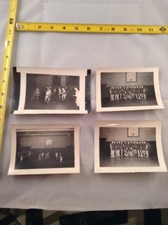 Vintage 4 Basketball Photo Lot Girls Team Photos And Boys Action Shots