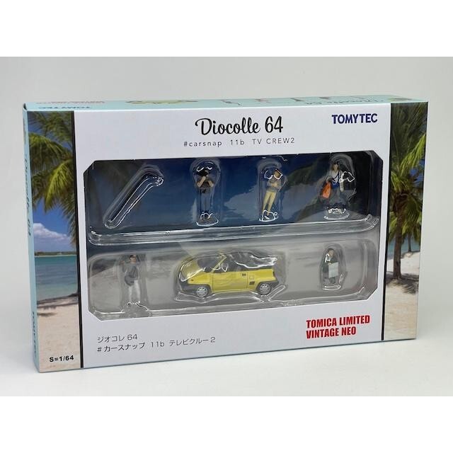 Tomica Limited Vintage TOMYTEC LV Diocolle 64 Carsnap 11b TV CREW