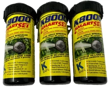 NEW 3 K-Rain K8000 3.75" Pop-Up Gear Driven pop up Sprinkler Adjustable 55' 360°