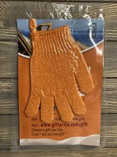 Self Tanning 3 Piece Set Orange Glove Brown Mitt Applicator A1