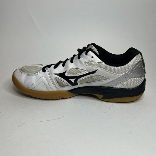 Mizuno Womens US 8.5 Wave Cyclone Speed 2 430270 0090 Volleyball White Sneakers - Picture 5 of 14